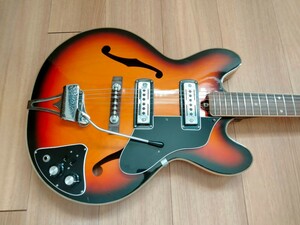 TEISCO　テイスコ　セミアコギター　ジャパンビンテージ　1970年代