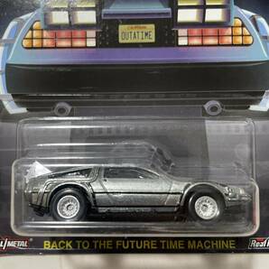 ★日本未発売 35周年記念品★ Back To The Future Time Machine ホットウィール バックトゥザフューチャー タイムマシーン デロリアンの画像2