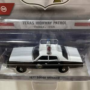 ★グリーンライト★ 1977 DODGE MONACO ダッジ モナコ Hot Pursuit Police Greenlight フォード アメ車 ホットパシュート ホットウィールの画像5