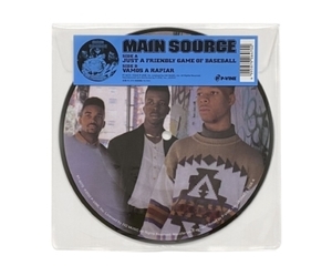 【新品/新宿ALTA】Main Source/Just A Friendly Game Of Baseball / Vamos A Rapiar (ピクチャーディスク/7インチ)(P76470)