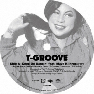 【新品/新宿ALTA】T-GROOVE/Move Me Feat.maddam Mya / Keep On Dancin' Feat.maya Killtron（7インチシングルレコード）(OTS312)