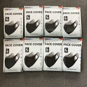 ［☆H 919］新品未使用 32°COOL FACE COVER Mサイズ 4P コストコ仕入れ 8セットまとめ 飛沫防止 スポーツ プレゼント フリマ 景品