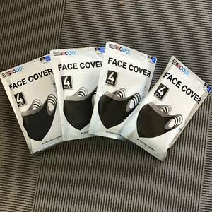 ［☆H 9115］新品未使用 32°COOL FACE COVER Lサイズ4P 定価1498 コストコ仕入れ 4セットまとめ 飛沫防止 プレゼント フリマ 景品