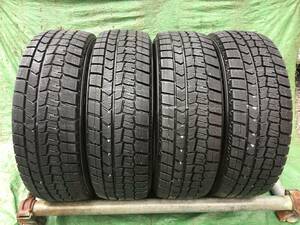 【350】　DUNLOP WINTER MAXX WM02 185/60R15 84Q 2020年製　４本セット　スタッドレス　15インチ　冬タイヤ　R15　中古