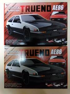 【 未開封新品・美品 】FULL FUNCTION RADIO CONTROL CAR　トヨタ・スプリンタートレノ AE86 ＜レッド＞　