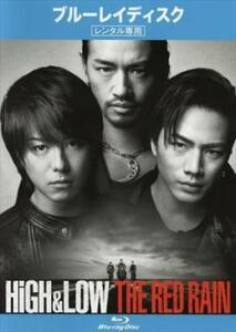 HiGH＆LOW THE RED RAIN ブルーレイディスク レンタル落ち 中古 ブルーレイ ケース無