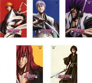 BLEACH ブリーチ 尸魂界 潜入篇 全5枚 第21話～第41話 レンタル落ち 全巻セット 中古 DVD ケース無