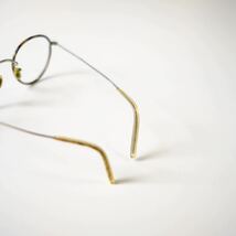 【1930〜50s】アンティーク マーブル模様　丸眼鏡　ビンテージ　昭和レトロ　ヴィンテージ メガネフレーム_画像6