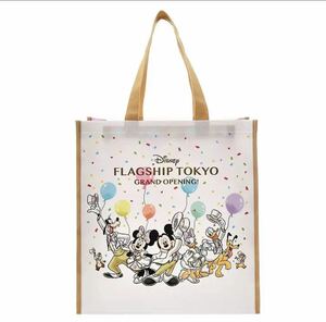 新品　ディズニーフラッグシップ東京 Disney FLAGSHIP TOKYO ショッピングバッグ　エコバッグ GRAND OPENING ディズニーストア