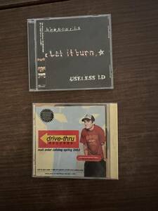 The Ataris Useless I.D Let It Burn スプリット split drive thru records sense fail v.a allister steel train オムニバス　CD