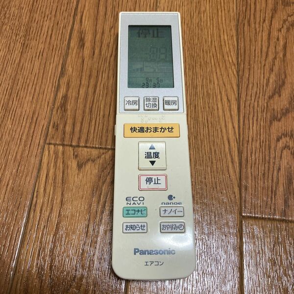 Panasonic エアコン用リモコン　A75C3682