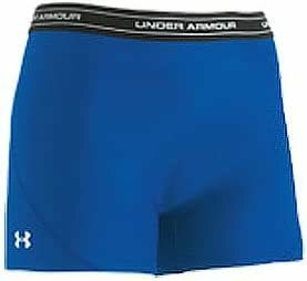 B03-12 新品 UNDER ARMOUR アンダーアーマー ショーツ ヒートギア コンプレッション レディース ブルー Sサイズ