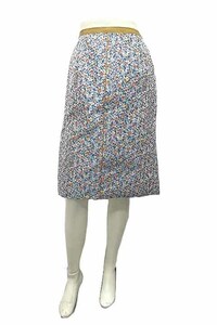 [ unused ][ new old goods ]SUNAUNA SunaUna skirt reti-s9 number semi skirt embroidery 