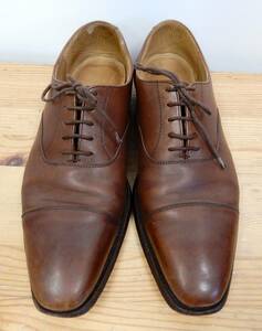 M456/CROCKETT&JONES クロケットジョーンズ６1/2（約25㎝） 5057 HALLAM ストレートチップシューズ ハラム ビジネスシューズ ブラウン