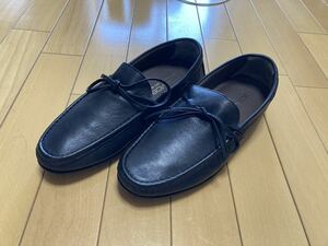 未使用新品 BOEMOS ローファー 40 スリッポン ドライビングシューズ ★ボエモス トッズ TOD'S グッチ プラダ リーガル パラブーツ BASSバス