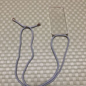 iPhone12 pro プロ ショルダー ストラップ クリアケース