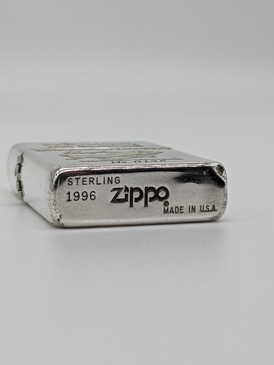 Yahoo!オークション -「zippo スターリングシルバー 1996