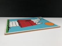 1970's スヌーピー ドッグハウス PLAYSKOOL ウッドパズル ヴィンテージ vintage USA SNOOPY 1970年代 [pe-835]_画像5