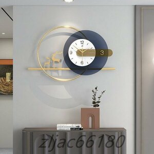 ノルディックウォールクロック1PCE モダン シンプル 北欧デザイン 豪華 芸術的 インテリア リビング ベッドルーム ホテル 壁掛け時計