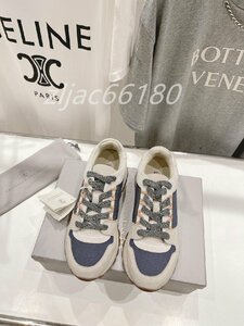 Brunello Cucinelli　 ブルネロクチネリ スニーカー　レディースシューズ 靴 ファッションカジュアル　35-42サイズ選択可能 cl-22