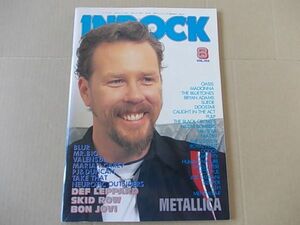 L865　即決　IN ROCK イン・ロック　1996年8月号 VOL.152　メタリカ　デフレパード　スキッドロウ　ボンジョヴィ　オアシス　マドンナ