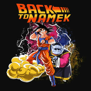 【Tシャツ】　『BACK TO NAMEK』　ナメック星　ドラゴンボール　ブラックのみ　S／M／L／XL