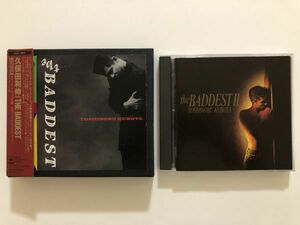 B20166　CD（中古）THE BADDEST+THE BADDESTⅡ　久保田利伸　2枚セット