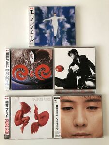 B20228　CD（中古）エンジェル+ロックンロール+TEARS+PURE RED+他6枚　藤井フミヤ　10枚セット