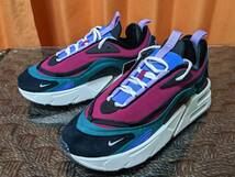 最後 28cm相当 NIKE AIR MAX FURYOSA 箱付き WMNS/28.5cm 検 厚底 希少 ビッグサイズ エアマックス フュリオサ ナイトグリーン ブラック 黒_画像1