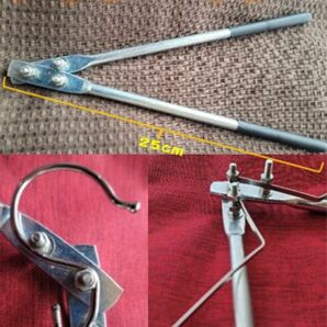 ワイヤー ベンダー(ワイヤー・針金・鉄線を曲げる工具) 自作・オリジナル製品