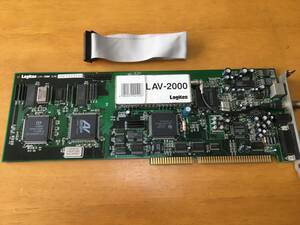 【PC基板】Logitec　LAV-2000　ISA BUS　(ジャンク扱い）