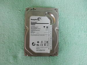  使用6028時間! Seagate Barracuda 2000GB 回転数：7200RPM 