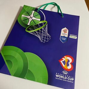FIBA ワールドカップ　バスケ　ショップ袋　すぐに発送可能！