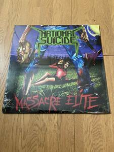 新品未開封　限定333枚　スラッシュ　NATIONAL SUICIDE/MASSACRE ELITE