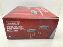 【TAG・未使用品】☆Coleman クールステージ ツーウェイグリル シルバー☆128-230706-SS-03-TAG_画像2