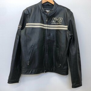 TEI【中古品】 HARLEY DAVIDSON ライダースジャケット ハーレーダビッドソン 〈145-230903-TS-3-TEI〉