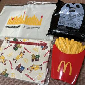 レア 送料込 マクドナルド 2021 ポテト ハンディファン ポーチ 福袋 ドナルド Manhattan Portage マンハッタンポーテージ ファスナーポーチ