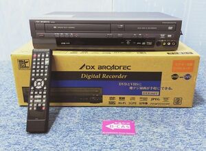 [NY523]DX BROADTEC видео в одном корпусе DVD магнитофон DXR160V видеодека интерактивный дублирование VHS наземный цифровое вещание соответствует DX антенна 