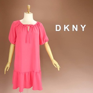 新品 DKNY 16/21号 ダナキャラン ピンク ワンピース パーティドレス 大きいサイズ 結婚式 二次会 披露宴 発表会 演奏会 お呼ばれ 葵41Q0206