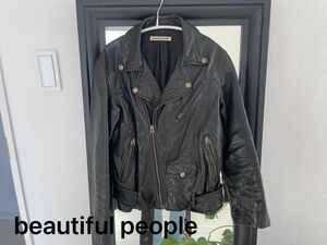 Beautifulpeople ラムレザージャケット　140