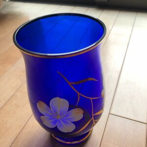 新品未使用　Laska Bohemia Glassラスカボヘミアガラス　花瓶