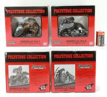 ♪ 未開封 ♪ ゴジラ POLYSTONE COLLECTION カイザーギドラ Vol.7 新轟天号 & ミニラ Vol.8 GODZILLA ポリストーンコレクション BANDAI_画像1