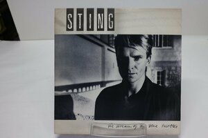 [TK2911LP] LP STING / The dream of the blue turtles（ブルー・タートルの夢）US盤 masterdisk刻印 盤酷い反り 再生OK 歌詞 スリーブ