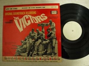 Carl foreman's THE VICTORS SJET-7367 sample record 