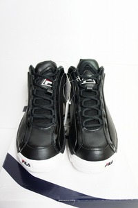 美品 FILAフィラ F0313 0014 96 GL (96 GRANT HILL) グラントヒル スニーカー バスケット ブラック黒919N