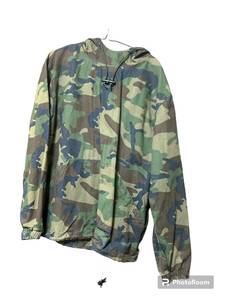 STUSSY RIPSTOP PULLOVER /パーカー/L/-/KHK/カモフラ/1110004-CAMO