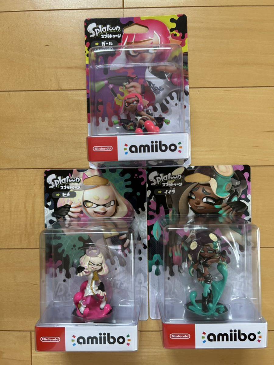 Yahoo!オークション -「amiibo ガール ネオンピンク」の落札相場・落札価格