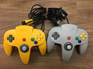  nintendo 64 controller 2 piece secondhand goods B-9156