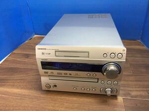 ONKYO オンキョー MD/CD/DVDコンポ FR-UN7 　ジャンクB-9295