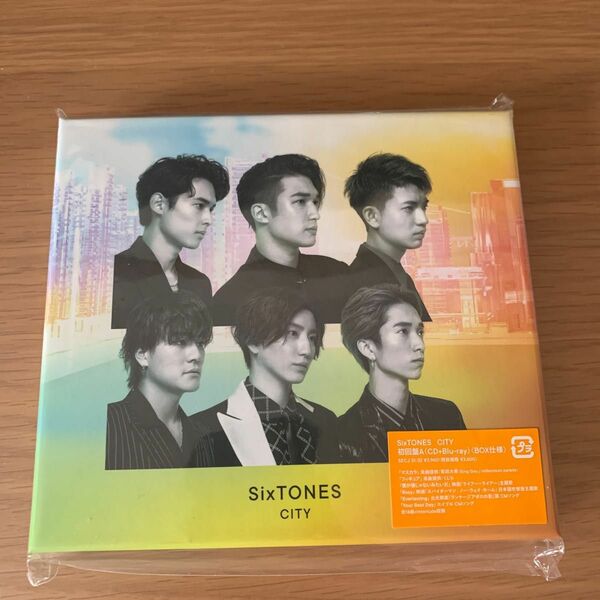 SixTONES CITY 初回盤A Blu-ray アルバムCD